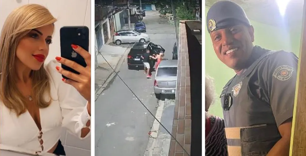 PM de folga agride esposa com socos no rosto e a mata a tiros após discussão em carro em SP