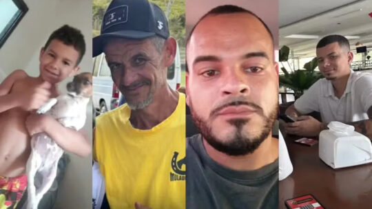 4 homens e uma criança de 8 anos são mortos e enterrados em sítio